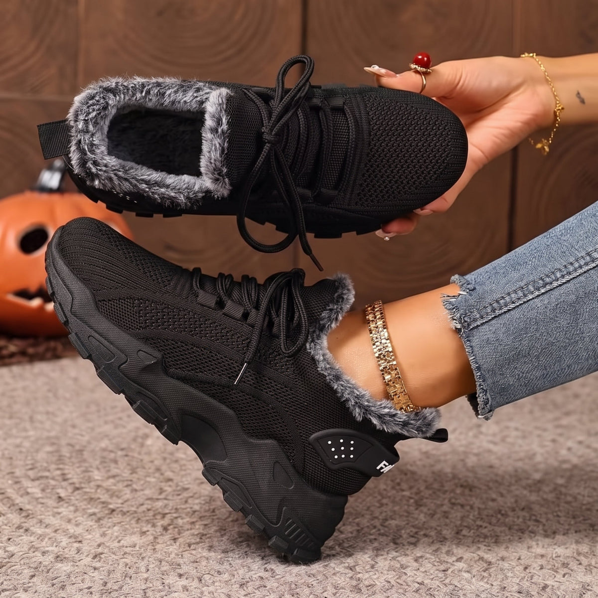 Zapatillas de Forro Polar Elvex