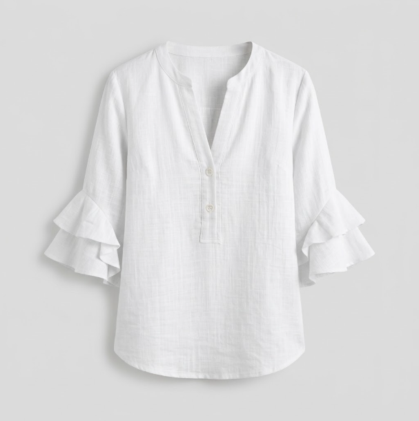 Blusa de lino para mujer - Tatiana