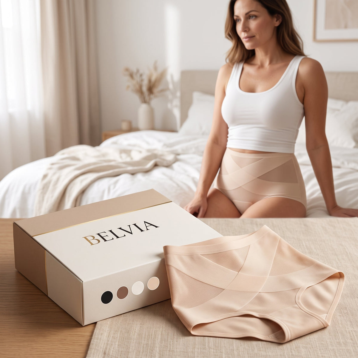 Braga Faja Reductora Invisible - Belvia