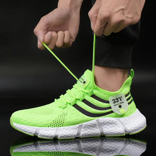 Zapatillas Brillantes Comodidad al Correr Flux